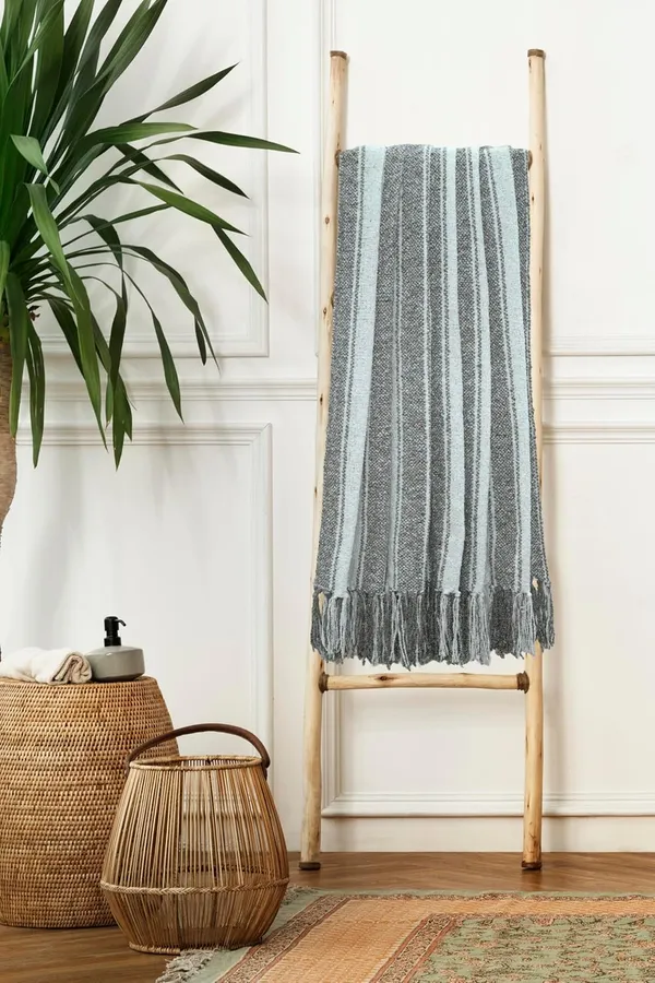 White_&_Brown_Chenille_Decorative_Throw_For_Sofa_&_Chair_With_Tassels_Soft_&_Lightweight_Machine_Washable_White52X_72Ines_Ideal_For_Your_Home_Living_Room_Couch