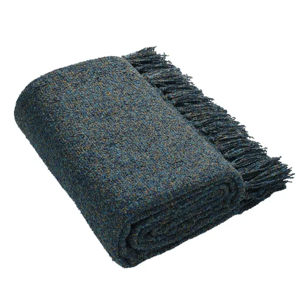Golden_Blue_Chenille_Fancy_Yarn_Throw_Elegant_Decorative_Blanket_With_Fringes_For_Sofa_Livingroom_Bedroom_125_X_150_Cm_Sparkle_(Pack_Of_1)