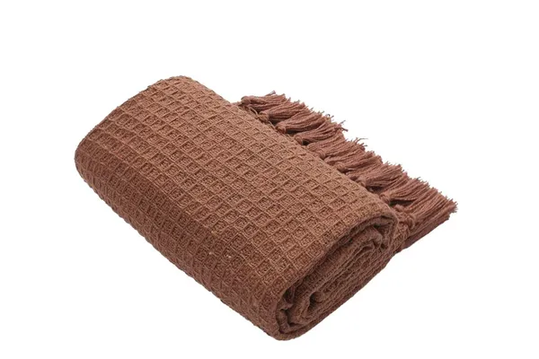 Brown_Rust_Premium_125_X_150_Cm_Cotton_Waffle_Throw_Blanket_Soft_&_Cozy_Sofa_And_Couch_Accent_Trending_Home_Decor_Essential_For_Extra_Comfort_Relaxation_And_Style_(Pack_Of_1)