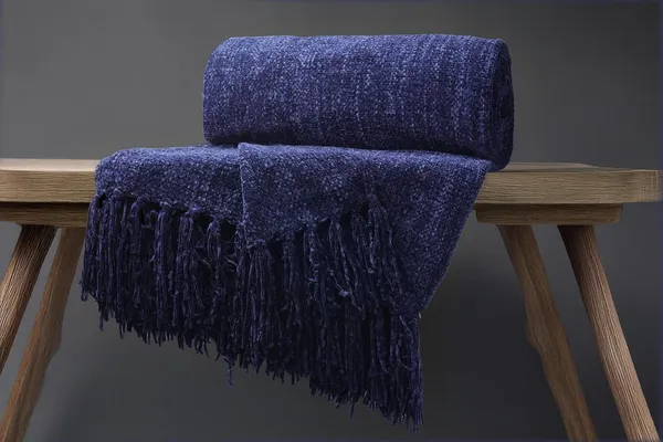 Navy_Blue_Super_Soft_Butter_Chenille_Premium_Throw_Blanket_All_Seasons_Throw_For_Living_Room_Sofa_Chair_With_Fringe_140X180_Cm(Pack_Of_1)