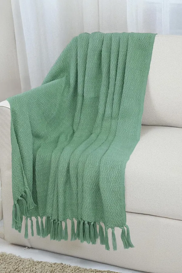 Light_Green_Cotton_Throw_Blanket_For_3_Seater_Sofa_Ideal_For_Your_Home_Living_Room_Sofa_Bed_Chair_Picnic_&_Used_For_Gift_Light_160_X130_Cm_(Pack_Of_1)