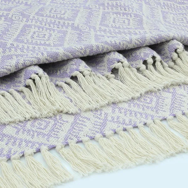 Light_Purple_Lavender_Pure_Cotton_Throw_For_3_Seater_Sofa_Cotton_182X248_Cm_Light_Purple_Throw_For_Sofa_Bed_Chair_&_Travel_Ideal_For_All_Season_(Pack_Of_1)