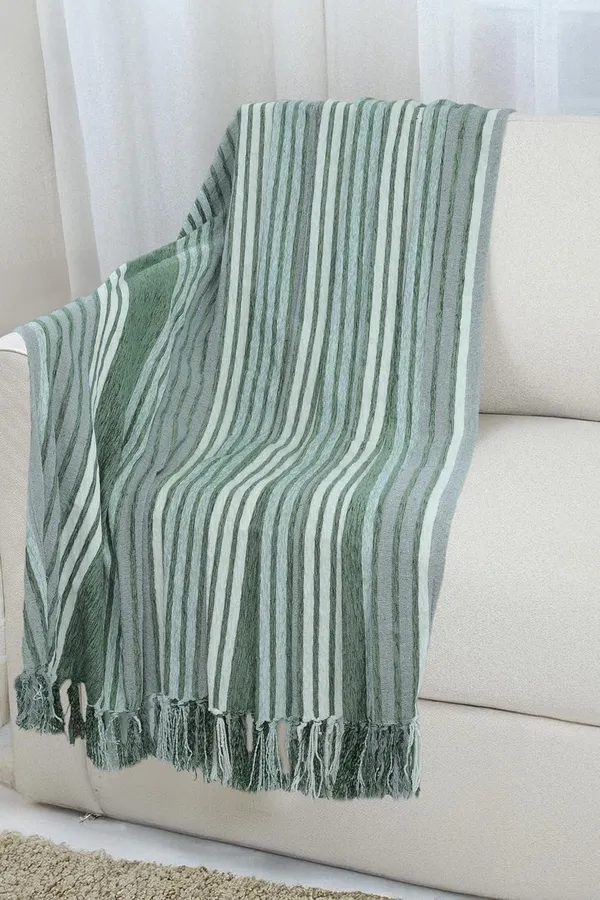 Olive_Green_&_Grey_Handwoven_Stripes_Chenille_Throw_Blanket_For_3_Seater_Sofa_140X180_Cm_Olive_&_Grey_Soft_Throw_For_Sofa_Bed_Chair_&_Travel_Ideal_For_All_Season_(Pack_Of_1)