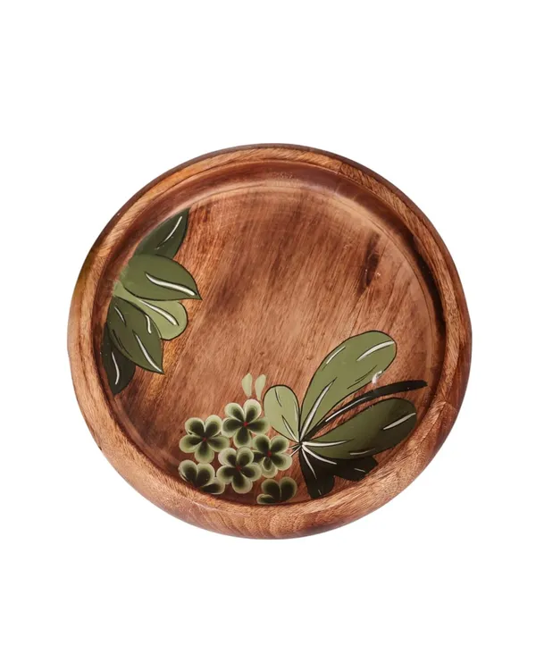 Brown_Round_Serving_Acacia_Wooden_Tray_With_Handles_(30.48_X_30.48_X_4.06_Cm)