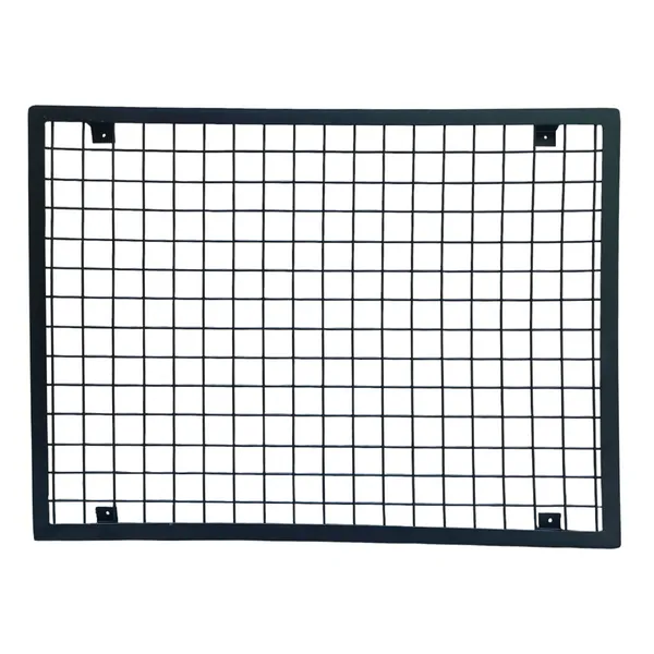 Black_Angled-Frame_Display_Panel_2'x1.5'_(3_Pcs)_With_6"_Hooks_(16_Pcs)_&_8"_Hooks_(14_Pcs)