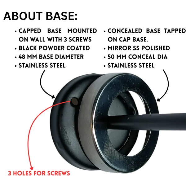 Black_Wall_Mount_Display_Hook_In_Concealed_Base_For_Organising_And_Display_Hanging_[Pack_of_10]