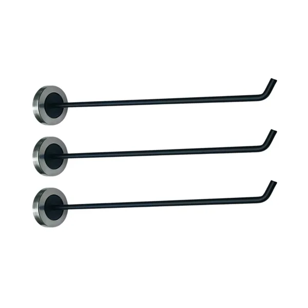 Black_Wall_Mount_Display_Hook_In_Concealed_Base_For_Organising_And_Display_Hanging_[Pack_of_10]