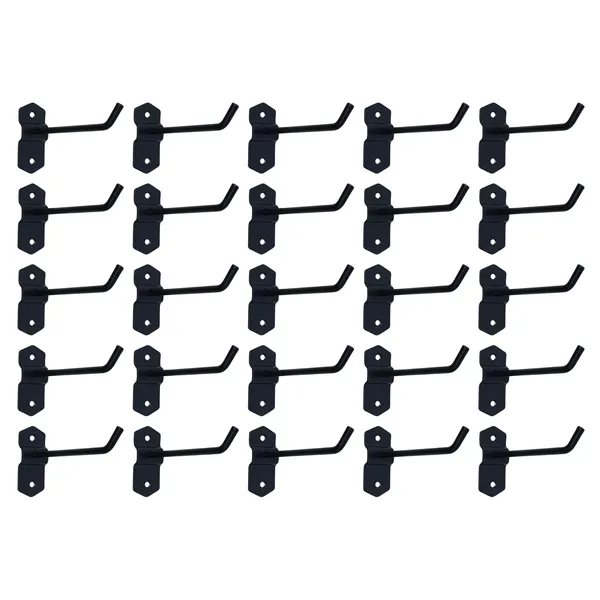 Black_Wall_Mount_Display_Hook_In_Grooved_Base_For_Showroom_Organizing_and_Mobile_Shop_[Pack_Of_20]