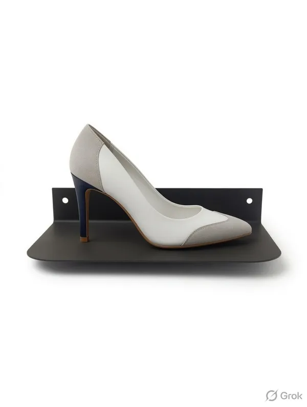 Footwear_Wall_Mount_Stand_Steel,_Footwear_Holder_(Pack_0f_10_Pcs)_Black