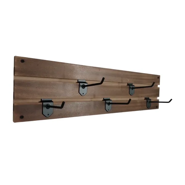 MDF_Slatwall_Display_Panel_1_Sq.ft_Area_with_1_Panel_and_5_Hooks