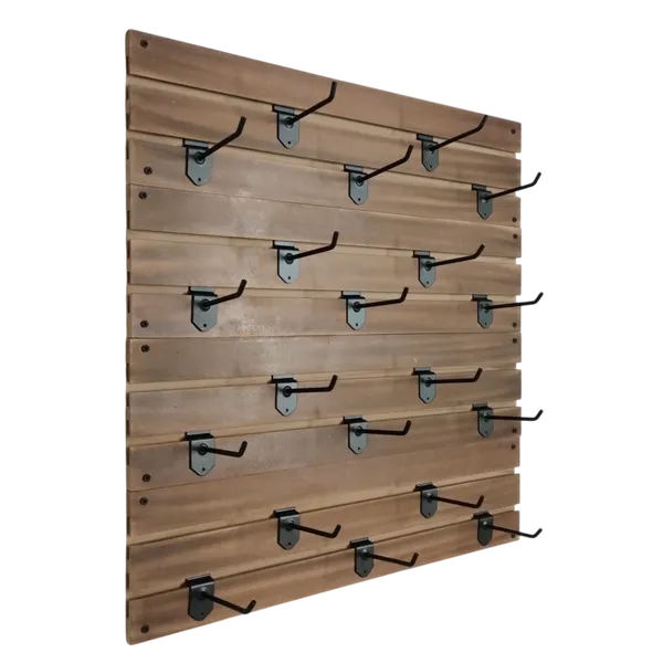 MDF_Slatwall_Display_Panel_4_Sq.ft_Area_with_4_Panels_and_20_Hooks