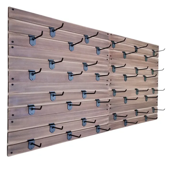 MDF_Slatwall_Display_Panel_8_Sq.ft_with_8_Panels_and_40_Hooks