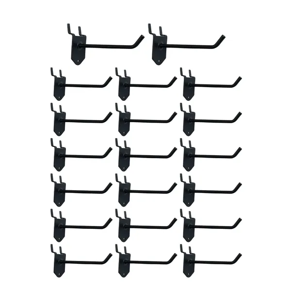 Black_Pegboard/Slatwall_Display_Hook_In_Solid_Sheet_Base_for_Mobile_Shop,_Garage,_Grocery_Store_(Pack_of_20)