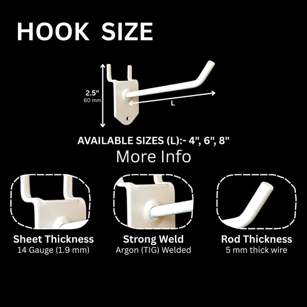 White_Pegboard_Display_Hook_In_Solid_Sheet_Base_for_Mobile_Shops_and_Grocery_Stores_[Pack_Of_20]