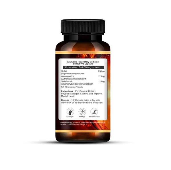 Shilajit_Pro_60_Capsules_|_Premium_Ayurvedic_Energy,_Stamina_&_Strength_Supplement_For_Men_&_Women_|_Natural_Vitality_Booster_&_Wellness_Support