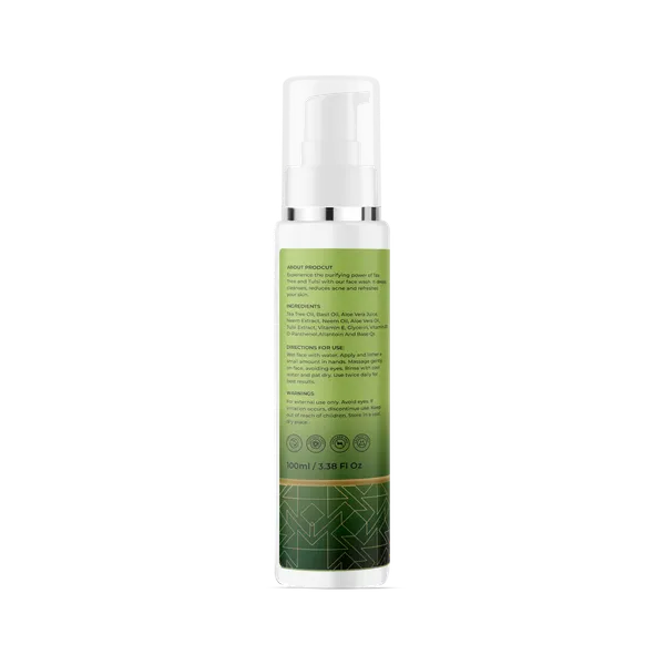 4Veda_Tea_Tree_&_Tulsi_Facewash_|_With_Neem_Extract,_Aloe_Vera,_Niacinamide_&_Vitamin_E_|_For_Acne,_Pimples,_Oil_Control_&_Skin_Purifying