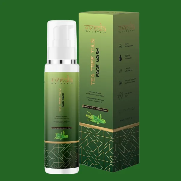4Veda_Tea_Tree_&_Tulsi_Facewash_|_With_Neem_Extract,_Aloe_Vera,_Niacinamide_&_Vitamin_E_|_For_Acne,_Pimples,_Oil_Control_&_Skin_Purifying