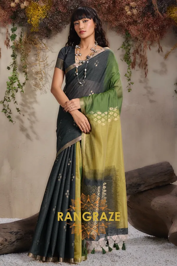 Dark_Black_Banarasi_Saree_For_Women