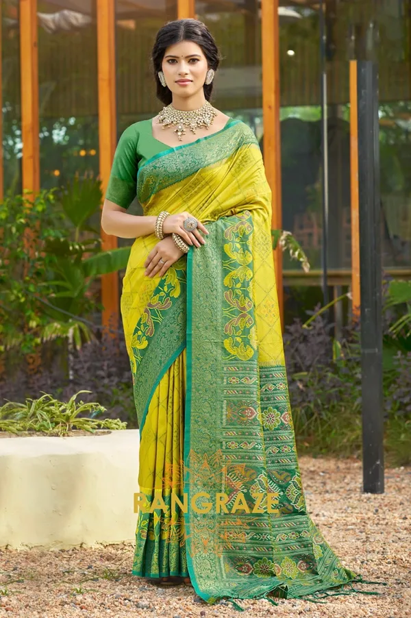 Green_Banarasi_Silk_Saree_For_Women