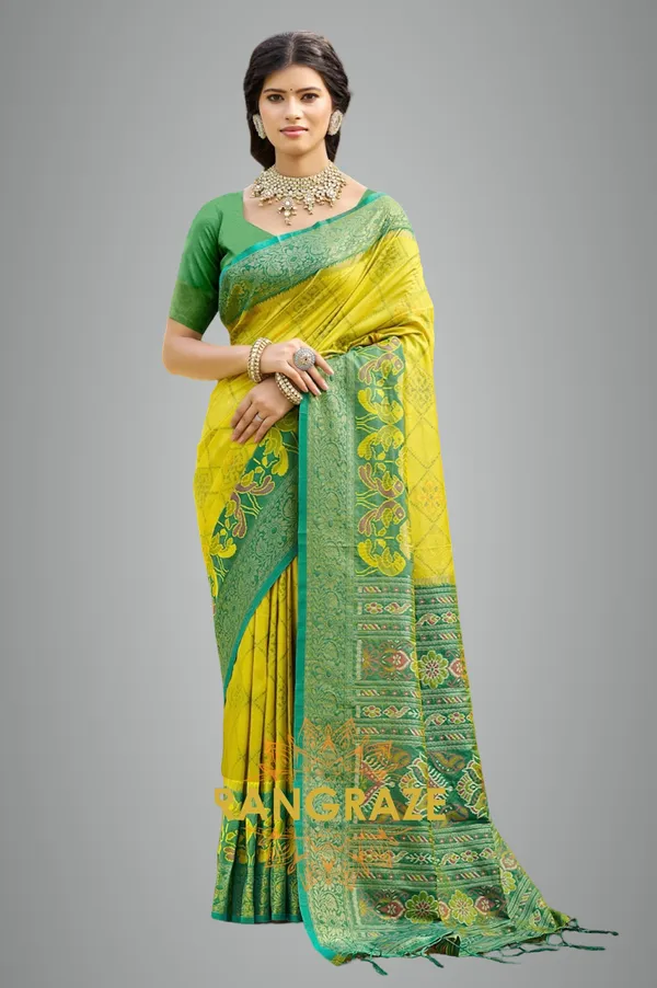 Green_Banarasi_Silk_Saree_For_Women