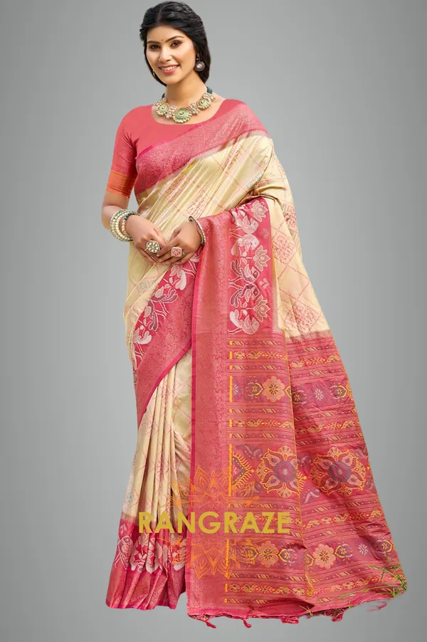 Regal_Ivory_Banarasi_Silk_Saree_For_Women