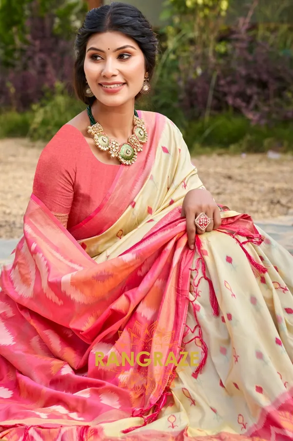 Regal_Ivory_Banarasi_Silk_Saree_For_Women