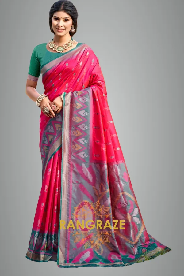Bridal_Red_Banarasi_Silk_Saree_For_Women