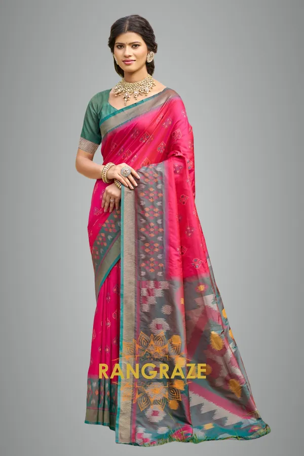 Bridal_Red_Banarasi_Silk_Saree_For_Women
