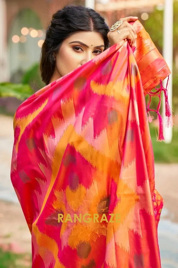 Sunlight_Yellow_Banarasi_Silk_Saree_For_Women
