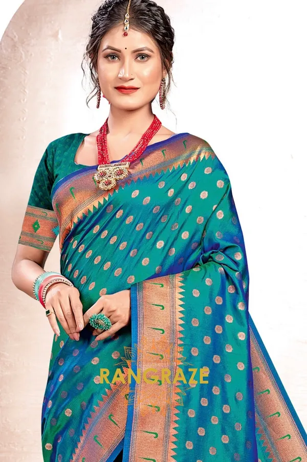 Imperial_Blue_Paithani_Silk_Saree_For_Women