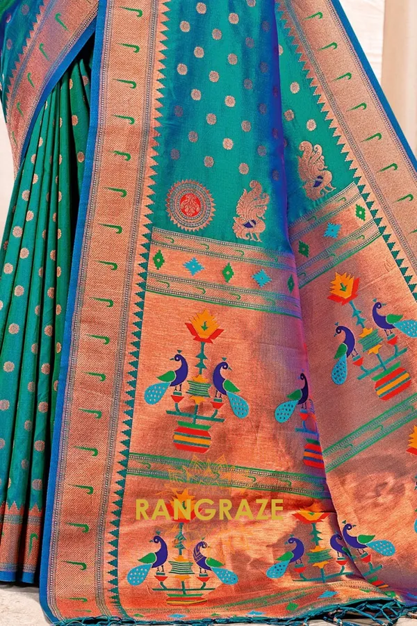 Imperial_Blue_Paithani_Silk_Saree_For_Women
