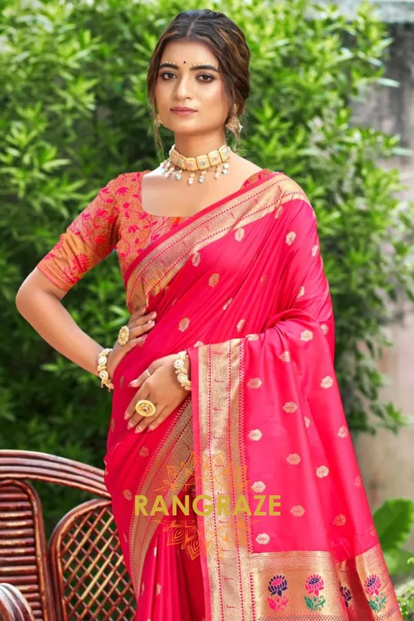 Magenta_Eternal_Paithani_Silk_Saree_For_Women