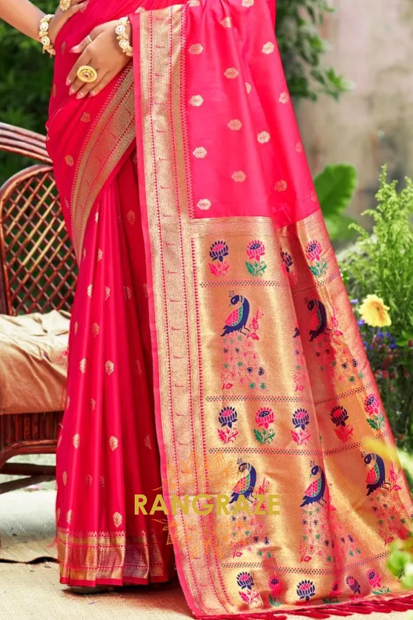 Magenta_Eternal_Paithani_Silk_Saree_For_Women