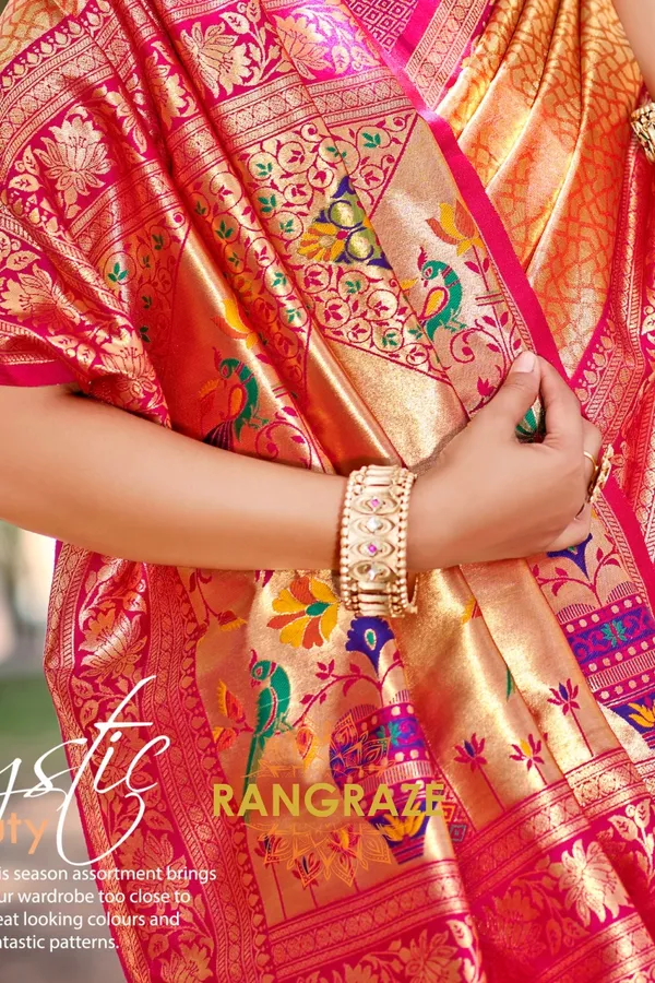 Pink_Paithani_Silk_Saree_For_Women