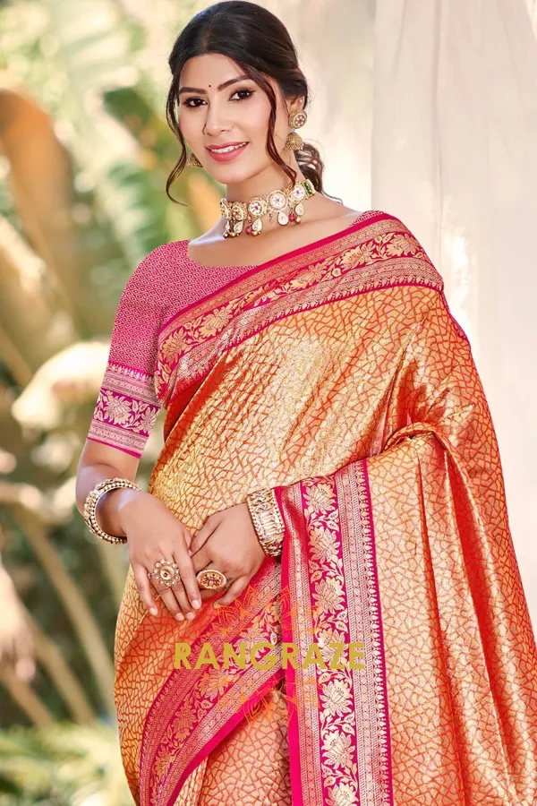 Pink_Paithani_Silk_Saree_For_Women