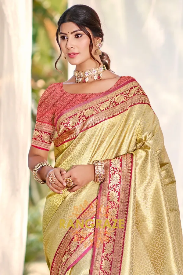Golden_Paithani_Silk_Saree_For_Women