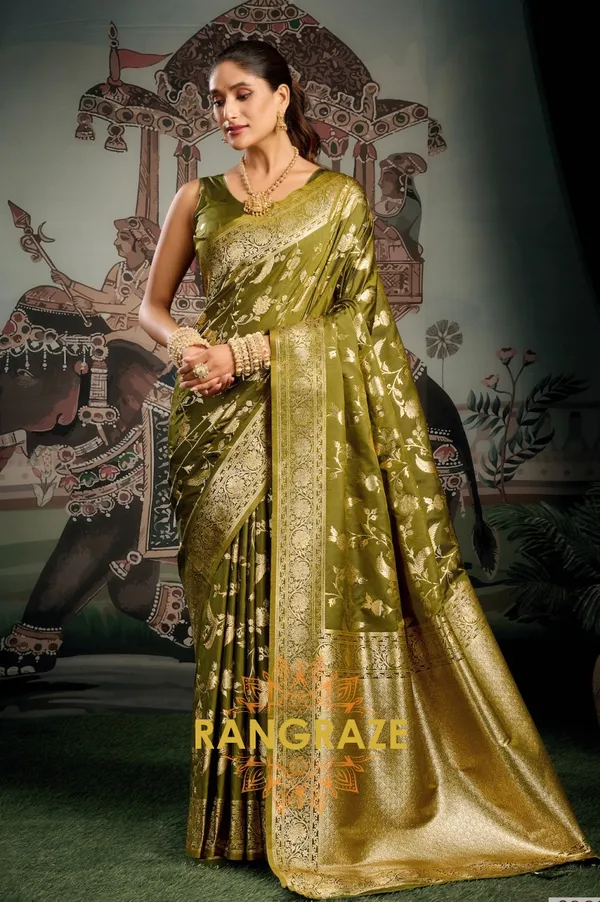FOREST_GREEN_ROYAL_BANARASI_SOFT_SILK_SAREE