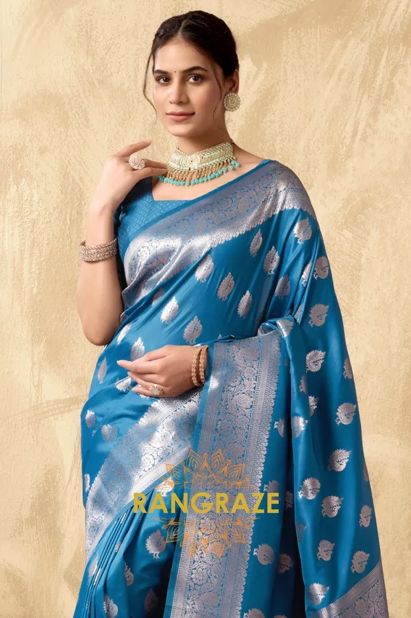BLUE_HERITAGE_PAITHANI_SILK_SAREE