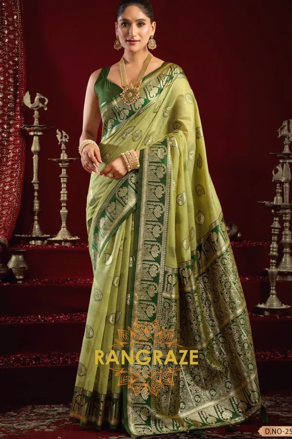 SEAFOAM_GREEN_ELEGANT_MODAL_SILK_BANARASI_SAREE