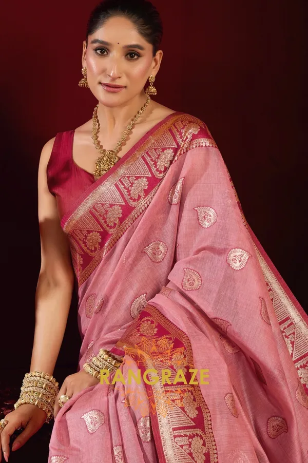 BLUSH_PINK_ELEGANT_MODAL_SILK_BANARASI_SAREE