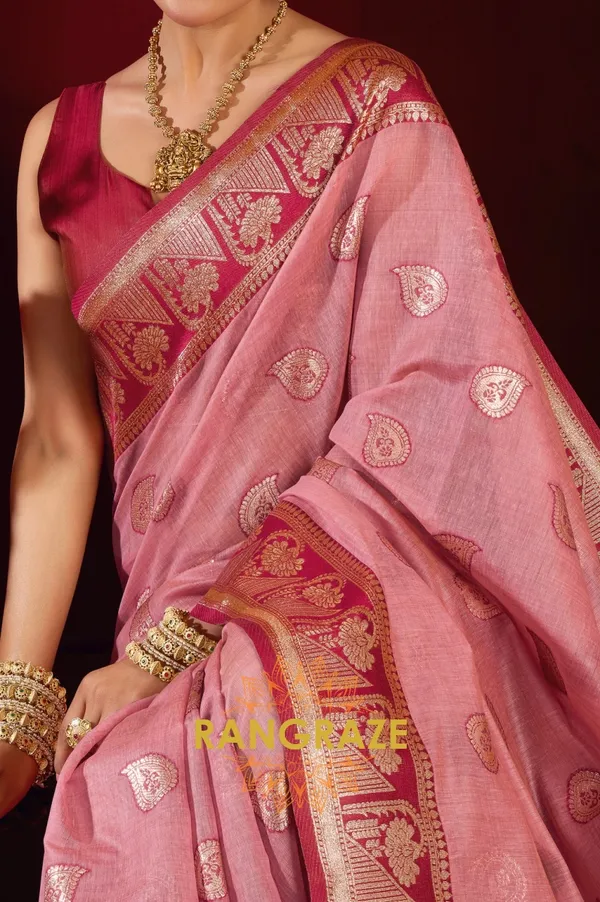 BLUSH_PINK_ELEGANT_MODAL_SILK_BANARASI_SAREE