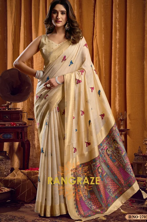 SEAFOAM_GREEN_KHADI_BANARASI_COTTON_SAREE_WITH_RICH_BROCADE_BLOUSE