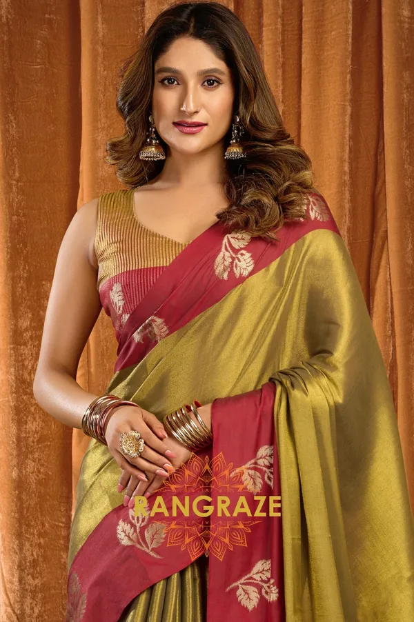 FOREST_SOFT_TISSUE_BANARASI_SILK_SAREE