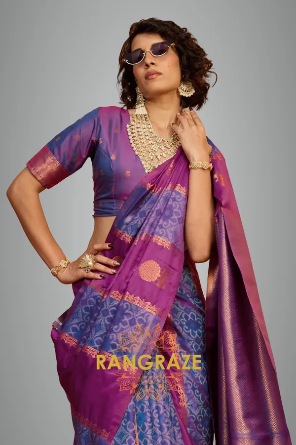 Purple_Banarasi_Saree_For_Women