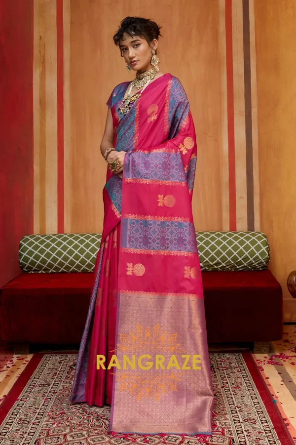 Bridal_Red_Banarasi_Saree_For_Women