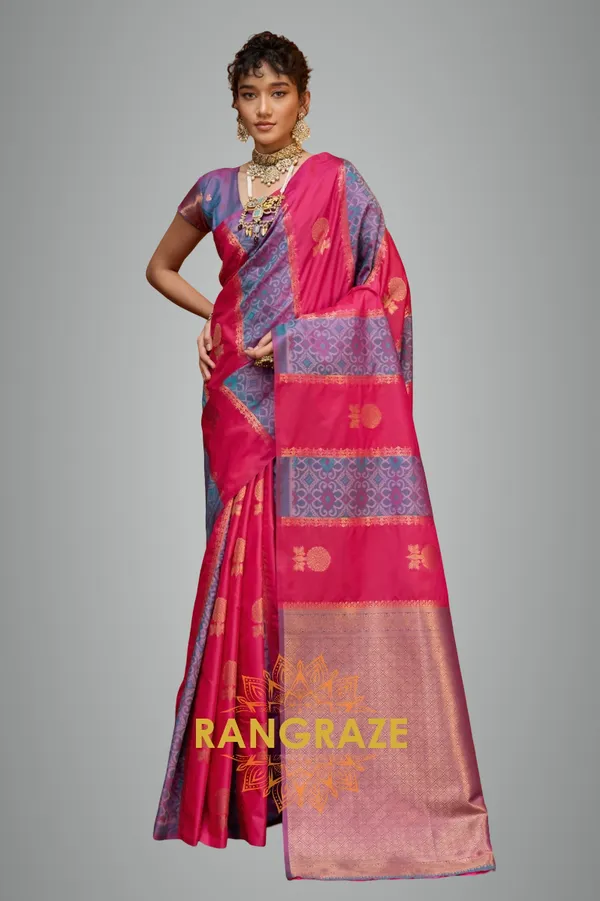 Bridal_Red_Banarasi_Saree_For_Women