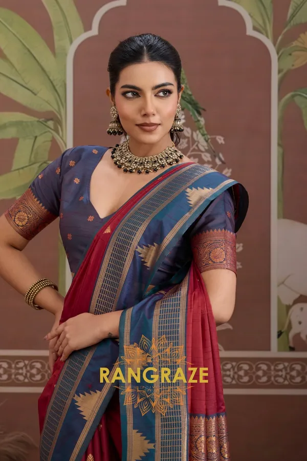 Red_Kanjivaram_Silk_Saree_For_Women