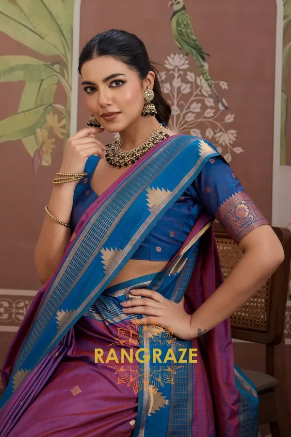 Purple_Kanjivaram_Silk_Saree_For_Women