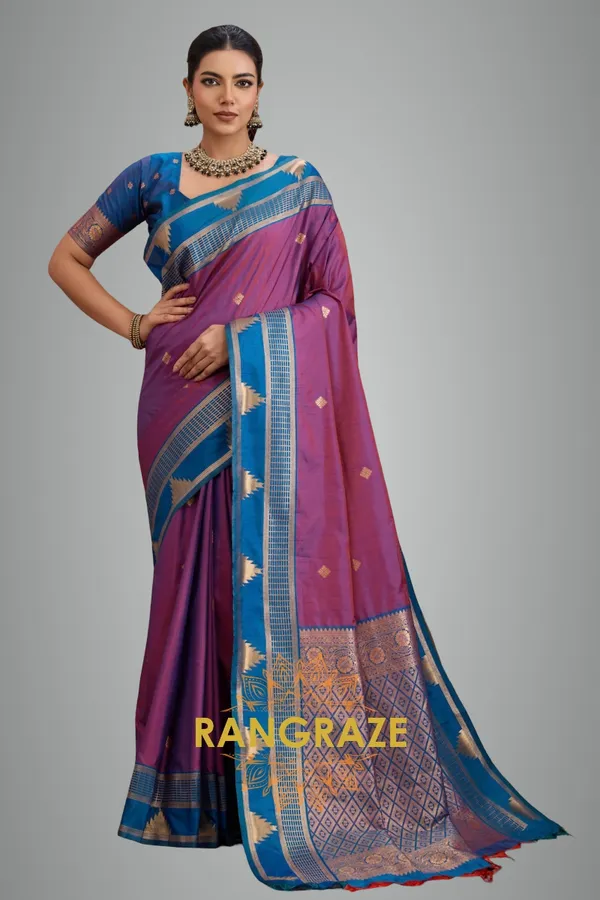 Purple_Kanjivaram_Silk_Saree_For_Women