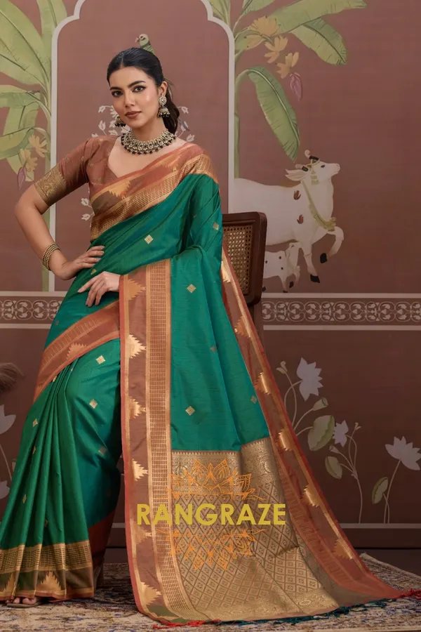 Light_Green_Kanjivaram_Silk_Saree_For_Women